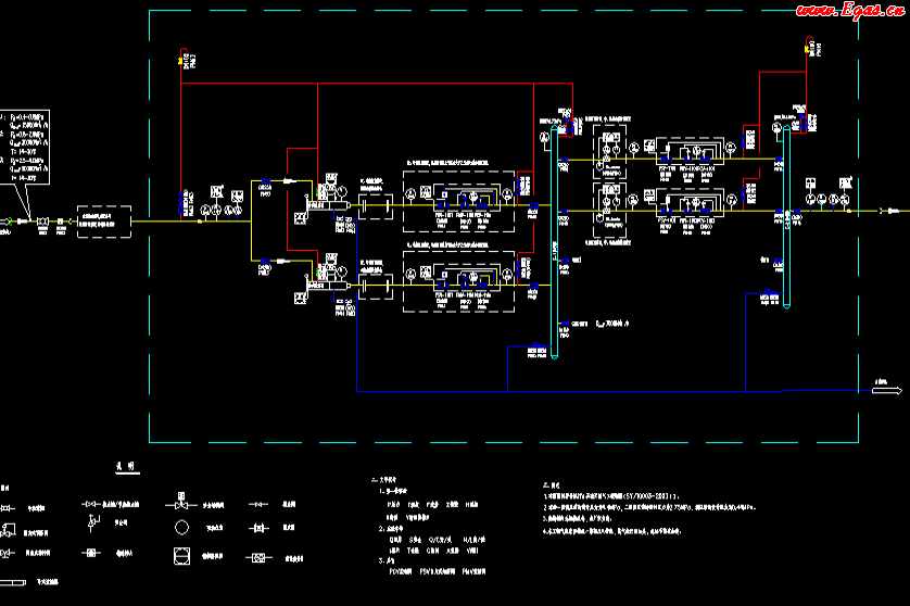 某高中壓<a href=http://www.825573.com/e/tags/?tagname=%E8%B0%83%E5%8E%8B target=_blank class=infotextkey>調(diào)壓</a>站工程工藝管道儀表流程圖.png