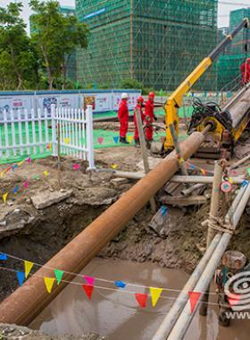 杭州燃氣濱江二通道穿越錢塘江 將為濱江、蕭山北及亞運場館供氣