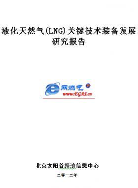 液化天然氣(LNG)關鍵技術(shù)裝備發(fā)展研究報告WORD版
